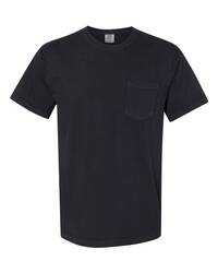 T-shirt à poche teinté unisexe