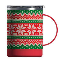 Tasse en acier inoxydable à motifs