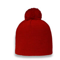 Tuque en tricot et pompon