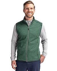 Veste sans manche à glissière asymétrique