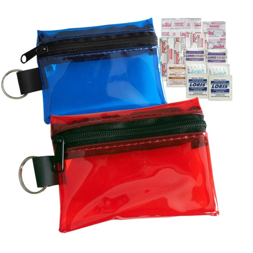 first aid central - Trousse de premier soins en pvc, 20 pièces PR436