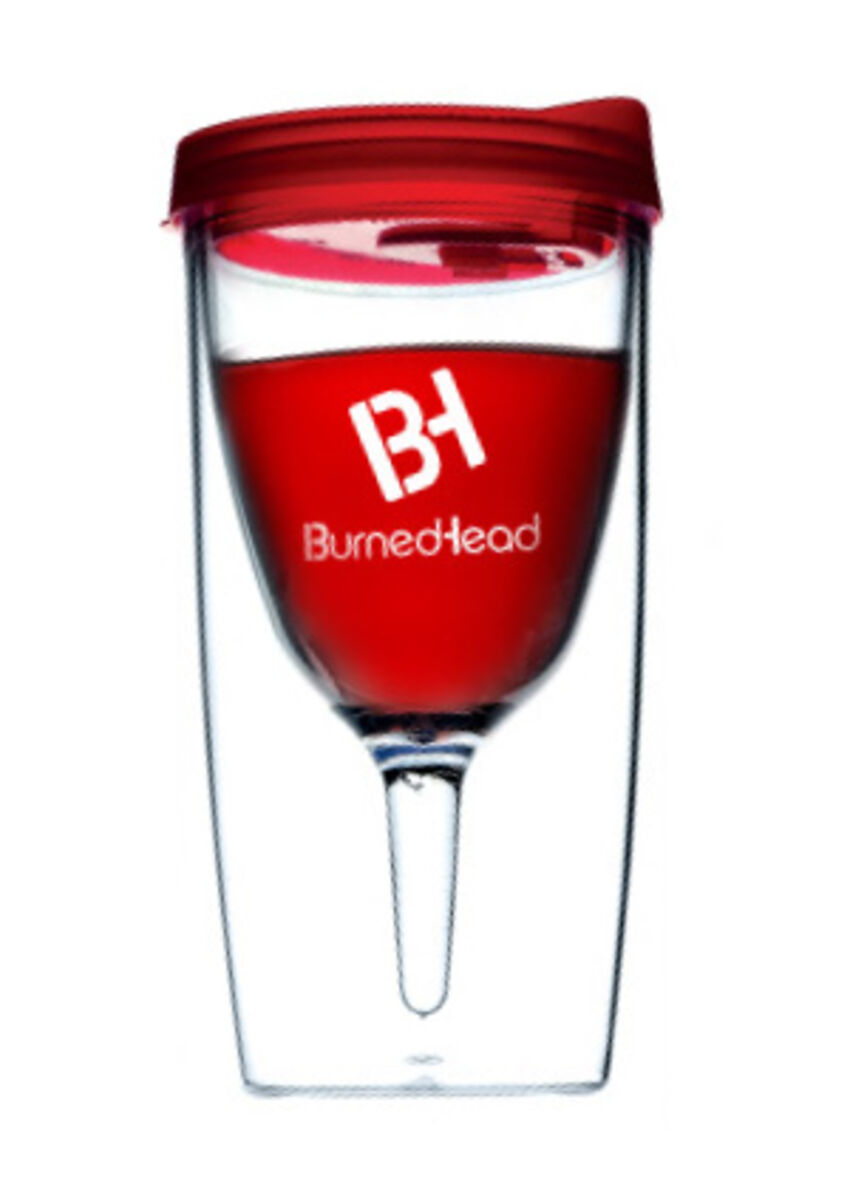 adnart - Verre à vin de 10 oz à double paroi V2G