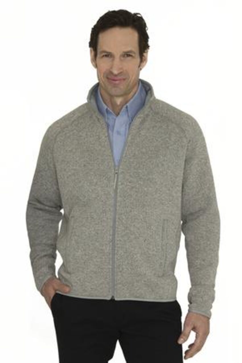 Sanmar - Veste en molleton style chandail J7659 Sanmar - Veste en molleton style chandail J7659